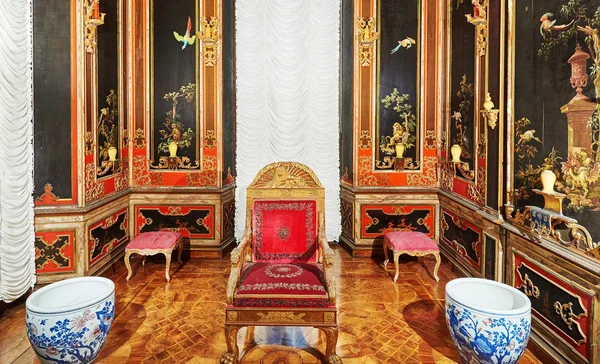 Residenzschloss Ludwigsburg, Innenansicht Lackkabinett