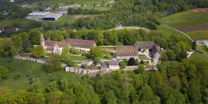 Kloster Lorch von oben